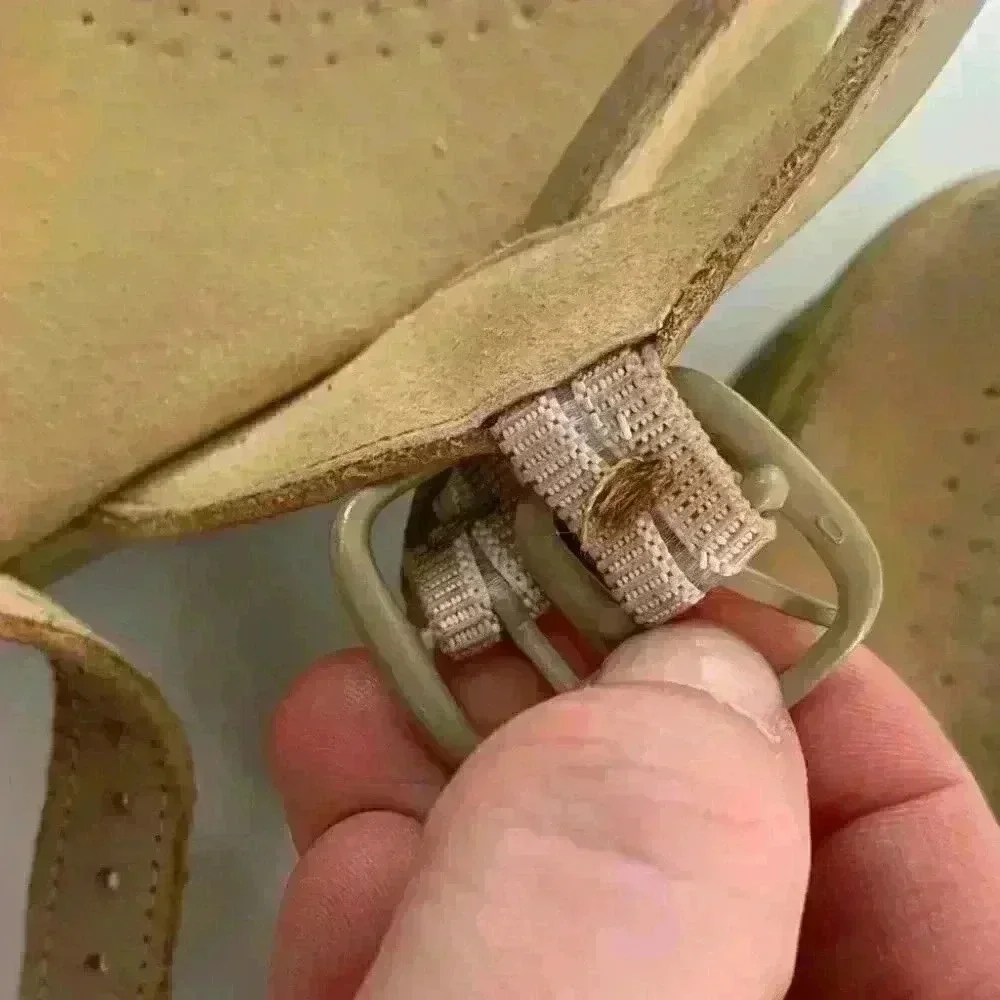 Sas sandals Dua quarter strap 9 N taupe leather Grannycore comfort orthopedic